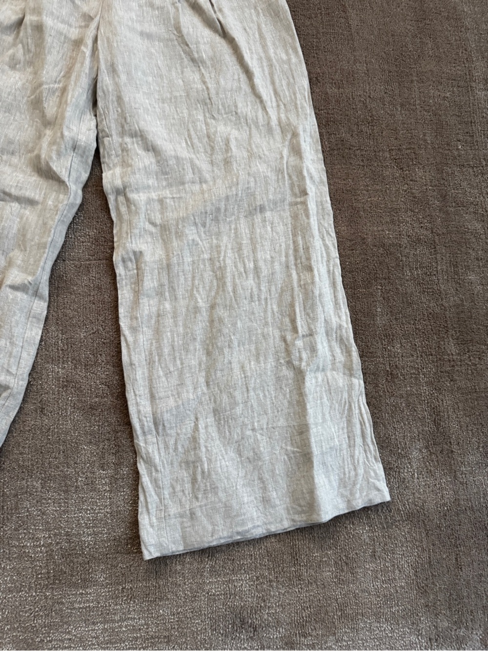 Reformation Alex Linen Mid Rise Pant - Picture 6 of 13